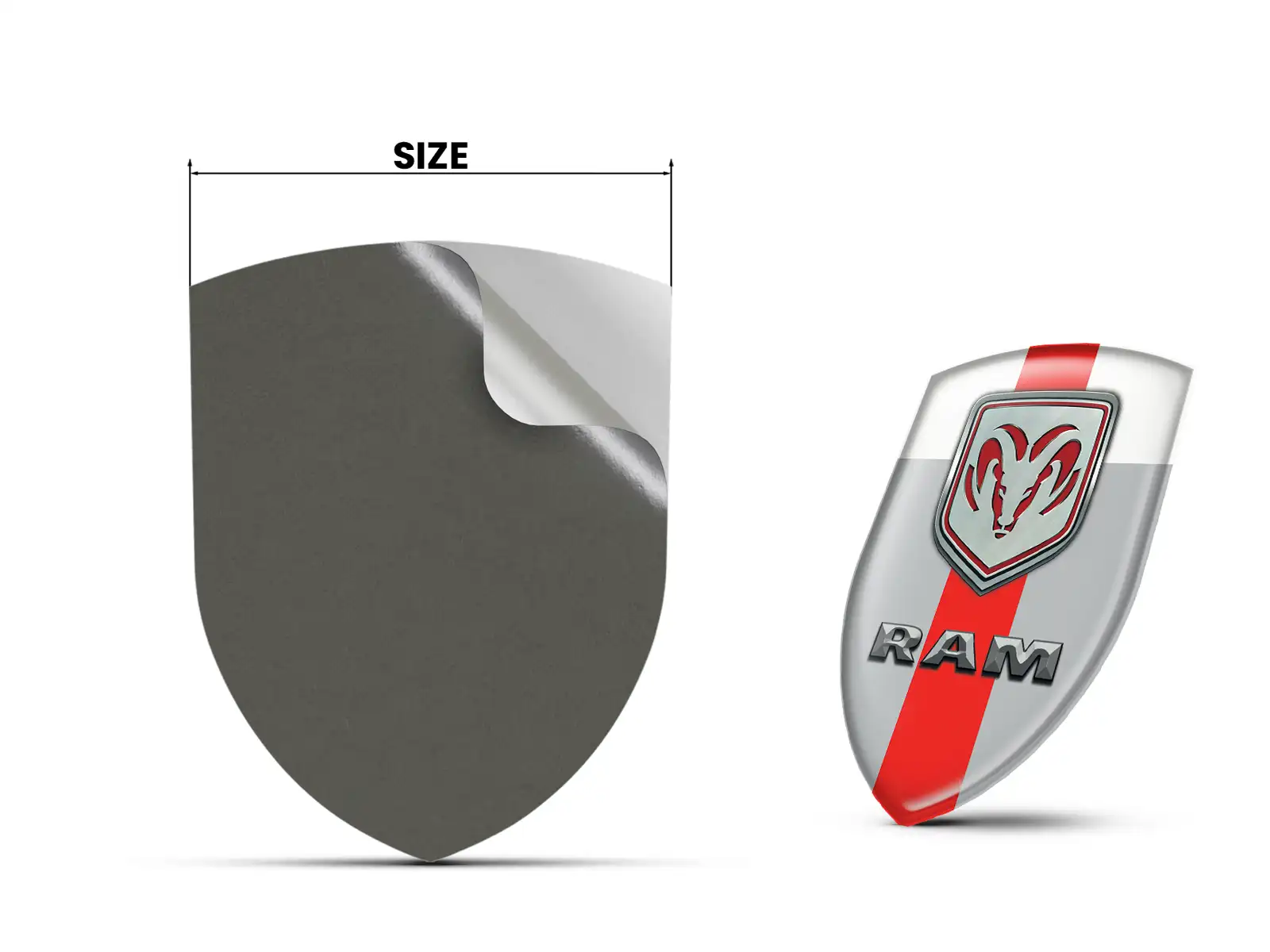 Dodge Abzeichen Max Robust Stilvoll Pro Performance